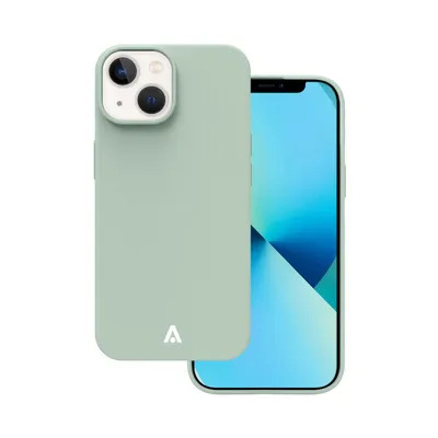 Produktbild von alkaya. iPhone 13 Schutzhülle kompatibel mit Magsafe, Handyhülle, Silikonhülle - Minzgrün