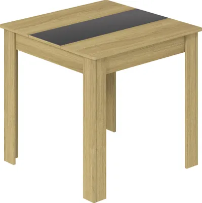Immagine prodotto di Tavolo da pranzo VCM, tavolo da cucina a base di legno H. 75 x W. 80 x D. 80 cm, tavolo da pranzo compatto per cucina e zona pranzo, tavolo Disalo