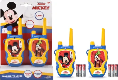 Zdjęcie produktu dla Dickie Walkie Talkie Mickey Si Goofy