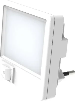 Obrázok produktu pre Avizar, kompaktné LED nočné svetlo s jemným svetlom, úsporné, biele