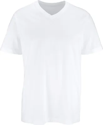 Produktbild von H.I.S. T-Shirt mit V-Ausschnitt, V-neck, Unterziehshirt weiß Größe 6