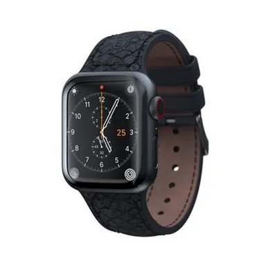 Produktbild von NJORD, Lederarmband für Apple Watch 40 mm, Dunkelgrau
