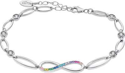 Image de Lotus Silver Bracelets Femmes 925 argent sterling environ 17cm D2JLP1872-2-2