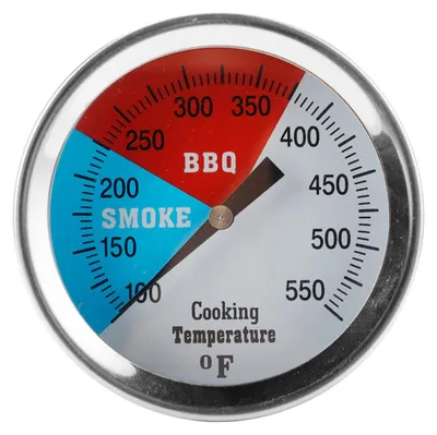 Immagine prodotto di INF Termometro bimetallico acciaio inox 100~550℉ per forno e barbecue