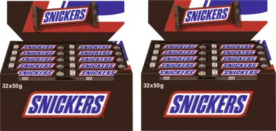 Produktbild von Snickers Riegel 2x 32x50g
