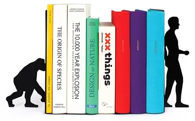 Productafbeelding van Solidchoice - Metalen Boeksteunen voor Boeken en Decoratie