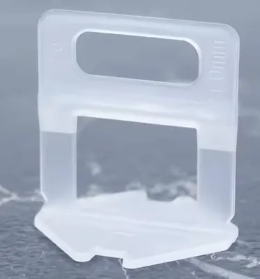 Produktbild von 200 x Fliesen Nivelliersystem 1 mm Sockel Einsatz auf Fliesen