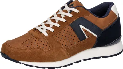 Produktbild von Lico Ethan Sneaker in Übergrößen Braun [D2C]540602 große Herrenschuhe