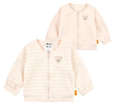 Produktbild von Steiff Wendejacke Sweat EU Größe 92 pearl blush, Outdoor Wende-Jacke, Übergangsj