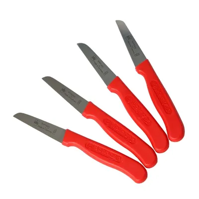 Produktbild von Topanbieter999 Schälmesser 4er Set rot