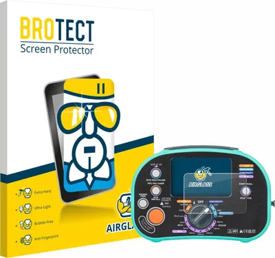 Produktbild von BROTECT Schutzglas für Kewtech KT63DL Schutzfolie Panzer Folie Glas Display Schutz klar