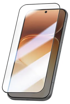 Immagine prodotto di Mayaxess, vetro temperato per display Honor 600 / 600 Pro, protezione dello schermo, durezza 9H, colore nero / trasparente