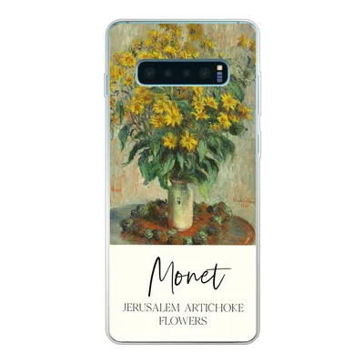 Produktbild von MuchoWow® Handyhülle Schutzhülle Hülle für Samsung Galaxy S10 Plus Alte Meister - Malerei - Monet Silikon Softcase Handy Hülle - Schutzhülle
