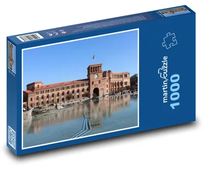 Obrázok produktu pre Puzzle 1000 Arménsko - Jerevan, mesto - martinpuzzle