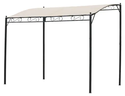 Immagine prodotto di Gazebo veranda in acciaio pergola addossata autoportante 3x4 mt Demetra