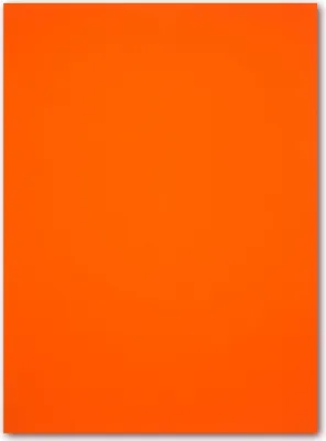 Produktbild von 25 Blatt farbiges Briefpapier Lysco Color Paper NEON Intensivorange Format DIN A4 ( 210 x 297 mm ) stark leuchtendes Papier  Briefbogen Neonpapier Leuchtpapier Farbe intensives Orange (LCP-115)