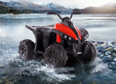 Produktbild von Quad ATV Kinderquad Kinderfahrzeug Elektrofahrzeug Elektroquad 12V Rot (BM1588)