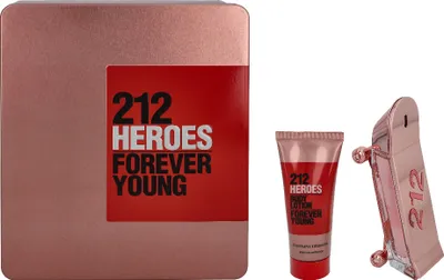 Zdjęcie produktu dla Carolina Herrera 212 Women Heroes Forever Young Zestaw upominkowy dla kobiet Zestaw I. 80 ml