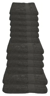 Produktbild von Julie Julsen Handtuch Set Anthrazit,Set:12 tlg. 2 Bade- 4 Hand- 6 Gästetücher