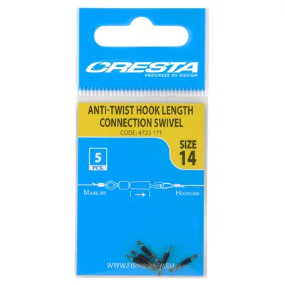 Obrázok produktu pre Cresta Hooklenght Swivel - 14