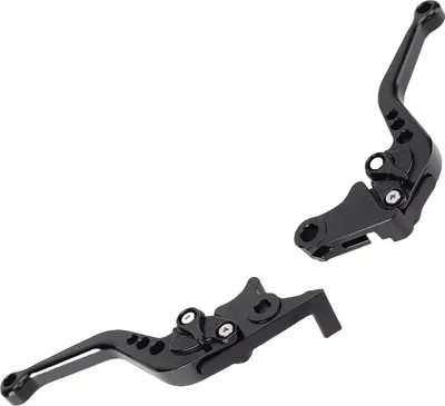 Produktbild von Bremskupplungshebel, Aluminiumlegierung, eloxiert, verstellbar, Motorrad-Handersatz für GB350S CB350 RS, Schwarz