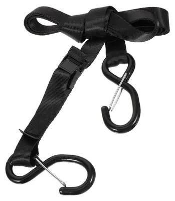Productafbeelding van Spanningsriemen met ratel en S-haken, 3 meter x 2,5 cm, draagvermogen 400 kg, 1 stuk