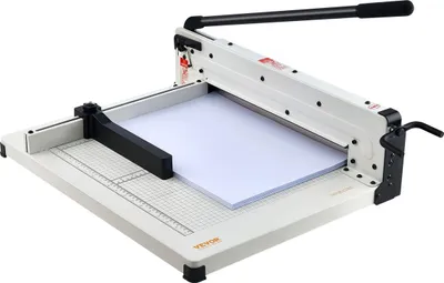 Obrázek produktu pro Řezačka papíru 17" A3 Gilotina na papír Kapacita 400 listů Kovová základna