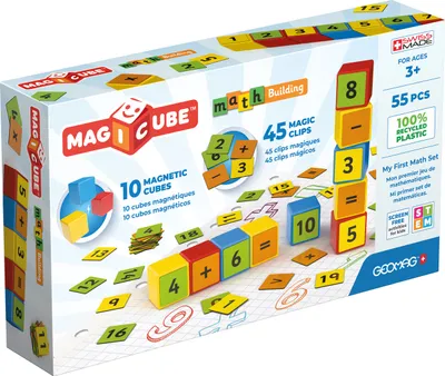 Produktbild von Geomag MagiCube GM256, 1 Jahr(e), 55 Stück(e), Kunststoff