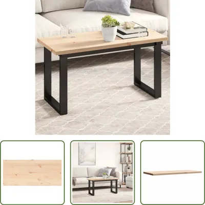 Obrázek produktu pro The Living Store stolová deska 90x40x2,5 cm obdélníková z masivního borovicového dřeva