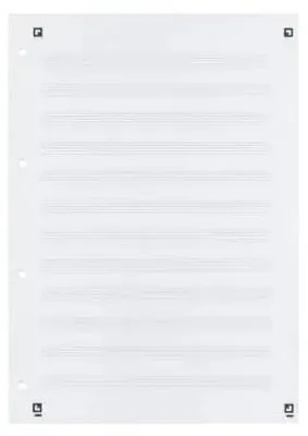Produktbild von Oxford 100050345, Abbildung, Blau, A4, 50 Blätter, 90 g/m², Softcover
