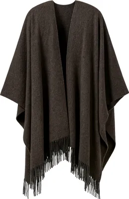 Produktbild von Poncho Italia Italy, mit Fransen von collezione alessandro
