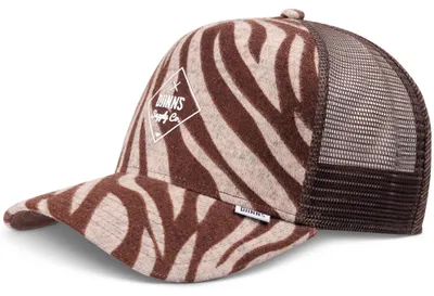 Produktbild von DJINNS Trucker Cap HFT Rubbertigerstripes brown