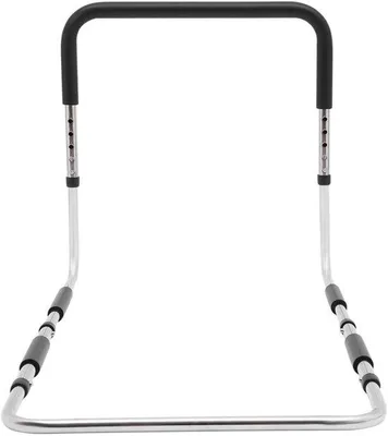 Produktbild von Gerätesicherheitsbar für Senioren und Erwachsene - Bettgestell - Ausstiegssicherung Bett - Bettbereich - Höhenverstellbar - Max. Tragfähigkeit 136kg