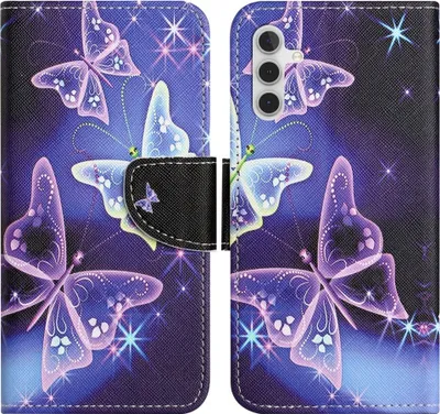 Produktbild von Samsung Galaxy A54 Hülle - Coverup Klapphülle - Schmetterlinge