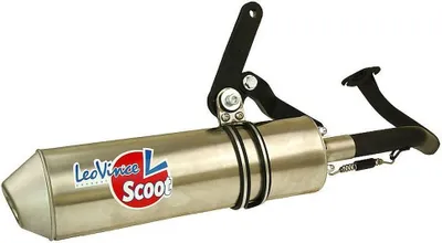 Produktbild von Auspuff LEOVINCE Scoot Edelstahl für China GY6 QMA /QMB139 4T 50ccm Roller Abgas