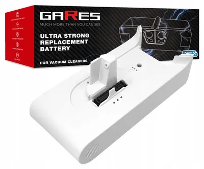 Obrázek produktu pro Gares Náhradní baterie pro Xiaomi K10 25,2V | 25,2V 2,5 Ah Li-Ion | Vysokovýkonná baterie pro robotický vysavač | Kompatibilní s Xiaomi K10 25,2V | Prémiová kvalita