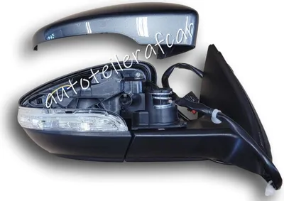 Produktbild von Außenspiegel Spiegel rechts elektrisch für Für VW PASSAT B7 2010 - 15 grau LR7H