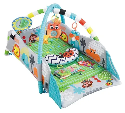 Produktbild von Cangaroo Oasis Spielteppich Mit Rändern Grün 4215