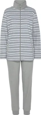 Produktbild von Vivance Dreams Pyjama 2 -teilig gestreift/grau Größe 32/34