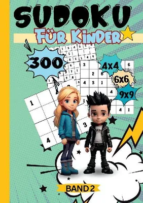 Produktbild von Sudoku Buch für Kinder