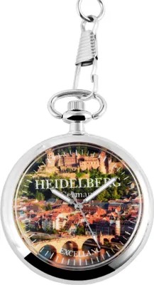 Produktbild von Excellanc Taschenuhr mit Motivzifferblatt