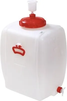 Produktbild von Getränkefass Comfort 110 L inkl. Deckel, Kappe, Gärglocke und Auslaufhahn