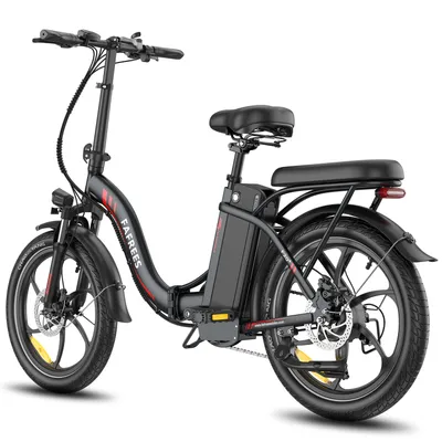Obrázek produktu pro E-kolo Nerezová hliníková slitina 20 palců 36 V 20 Ah 720 Wh až 110 - 150 km Vodotěsné IP54 se 7 rychlostmi, černé