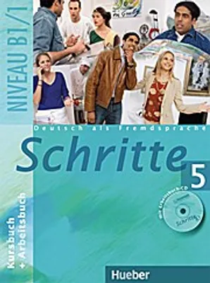 Immagine prodotto di Schritte 5. Kursbuch und Arbeitsbuch mit Audio-CD zum Arbeitsbuch