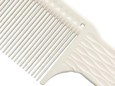 Immagine prodotto di Pettine da barbiere 9,6" bianco