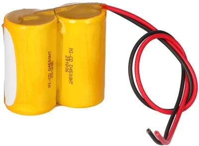 Obrázok produktu pre Batéria 2,4 V 4500 mAh 4,5 Ah pre núdzové osvetlenie núdzové svietidlo s káblom D
