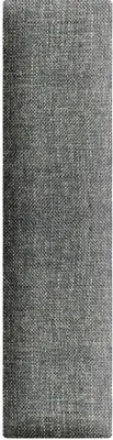 Obrázok produktu pre Nástenné panely 3D 15 x 60 cm čalúnené - na veľmi jednoduchú montáž, z velúrovej tkaniny, s mäkkou výplňou, farba svetlosivá