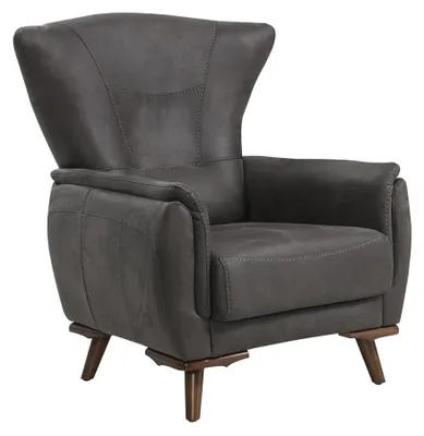 Produktbild von Modern Sessel Luxus Wohnzimmer Polstermöbel Grau Sitz Design Neu Möbel