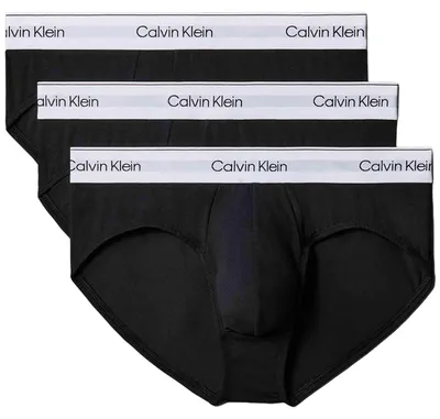 Obrázok produktu pre Slipky Calvin Klein, čierne, biele a čierne (3 kusy) pre pánov