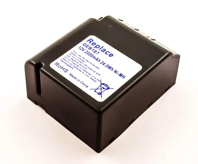Produktbild von Akku für Leica GEB187 NiMH 12 V 2000 mAh